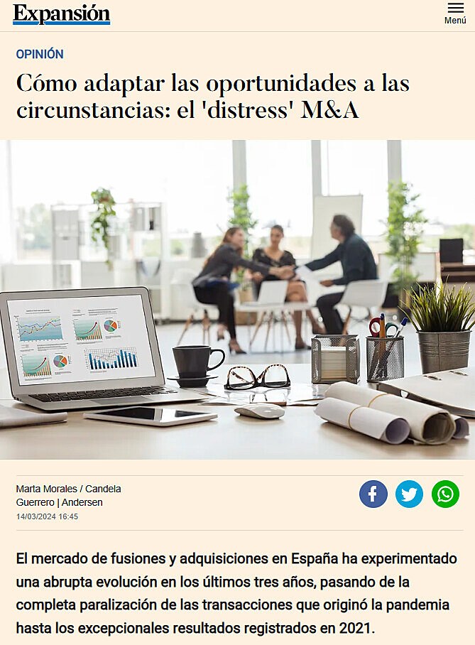 Cmo adaptar las oportunidades a las circunstancias: el 'distress' M&A